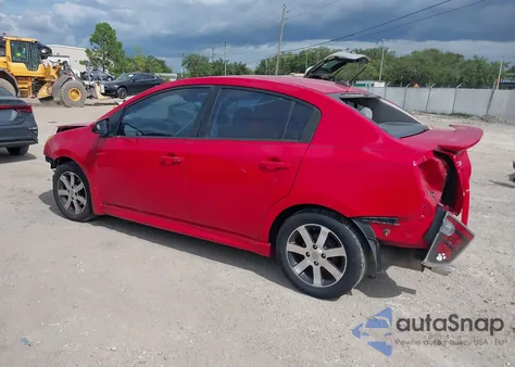 2012 Nissan Sentra 2.0 Sr из США, поврежденный, VIN 3N1AB6AP0CL637400